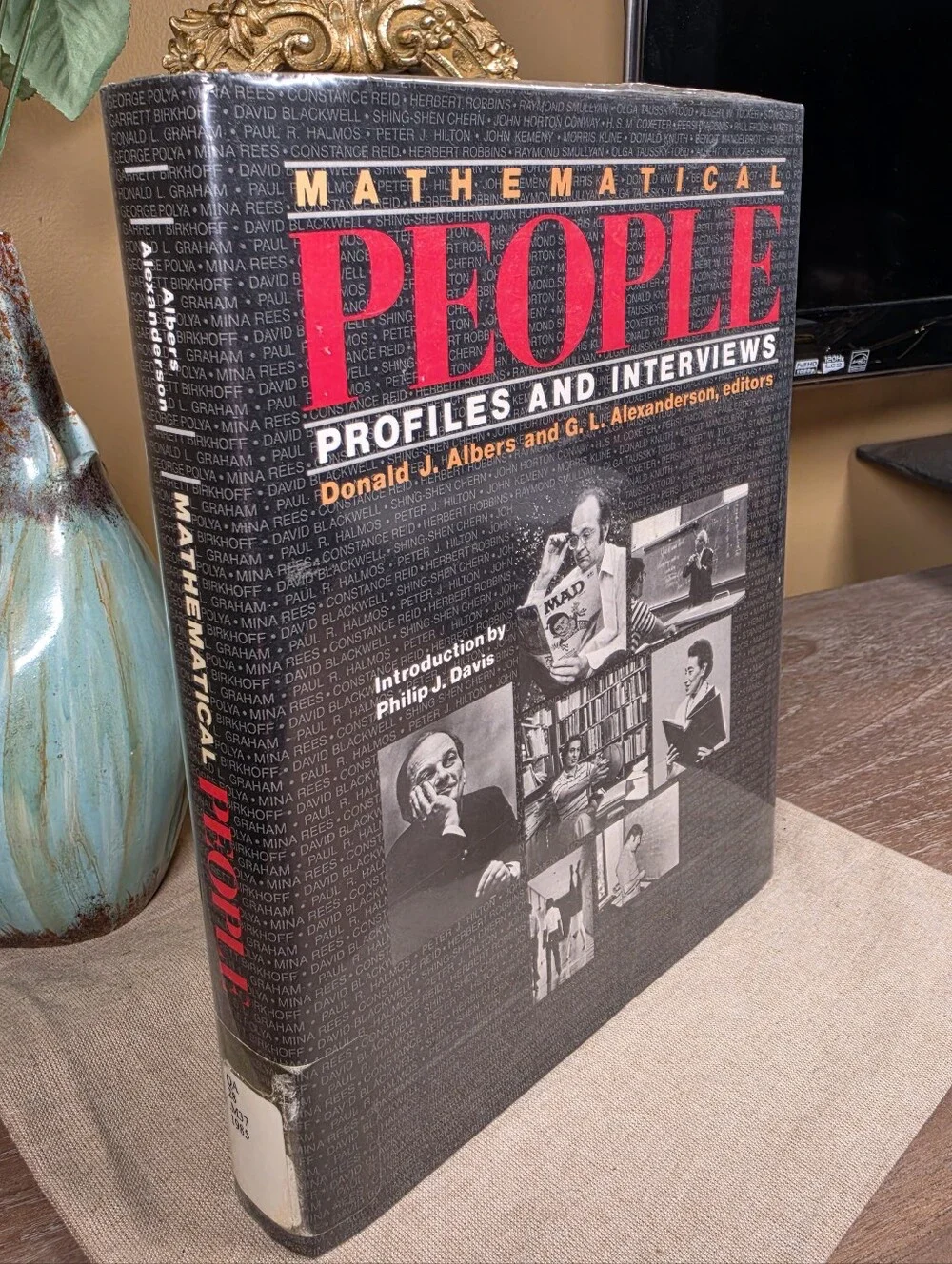 Mathematical People: Profiles and Interviews - Hardcover Book